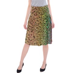 Crystals Rainbow Midi Beach Skirt by Mariart