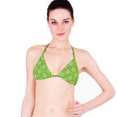 Clipart Aztec Green Yellow Bikini Top by Mariart