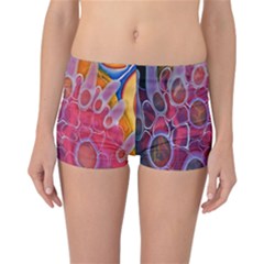 Micro Macro Belle Fisher Nature Stone Reversible Bikini Bottoms by Mariart