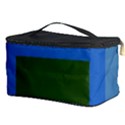 Plaid Green Blue Yellow Cosmetic Storage Case View3