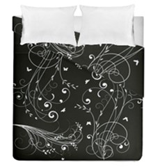 Floral Design Duvet Cover Double Side (queen Size) by ValentinaDesign