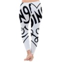 Singer Love Sign Heart Classic Winter Leggings View4