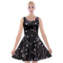 Floral design Velvet Skater Dress View1