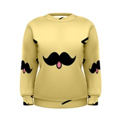 Mustache Women s Sweatshirt by Nexatart