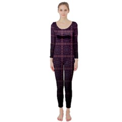 Best Pattern Wallpapers Long Sleeve Catsuit by Nexatart