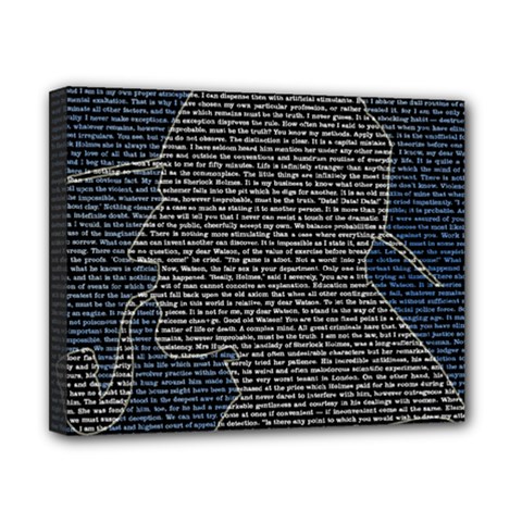 Sherlock Quotes Canvas 10  X 8  by Mariart