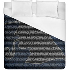 Sherlock Quotes Duvet Cover (king Size) by Mariart