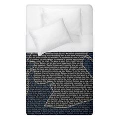 Sherlock Quotes Duvet Cover (single Size) by Mariart