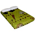 Horror Vampire Kawaii Fitted Sheet (Queen Size) View2