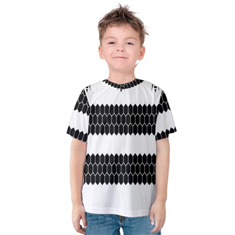 Wasp Bee Hive Black Animals Kids  Cotton Tee by Mariart