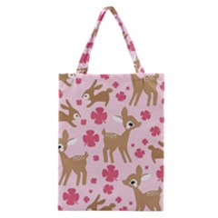 Preety Deer Cute Classic Tote Bag by Nexatart