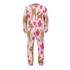 Preety Deer Cute Onepiece Jumpsuit (kids) by Nexatart