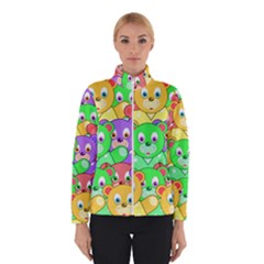 Cute Cartoon Crowd Of Colourful Kids Bears Winterwear by Nexatart