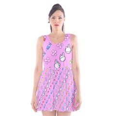 Chaffyyami Nurse Desktop Scoop Neck Skater Dress by Nexatart