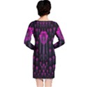 Wonderful Jungle Flowers In The Dark Long Sleeve Nightdress View2