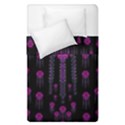 Wonderful Jungle Flowers In The Dark Duvet Cover Double Side (Single Size) View2