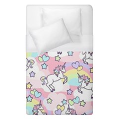 Unicorn Rainbow Duvet Cover (single Size) by Nexatart