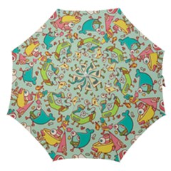 Summer Up Pattern Straight Umbrellas by Nexatart