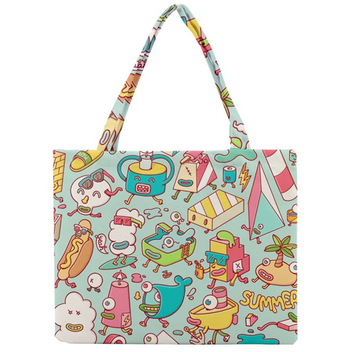 Summer Up Pattern Mini Tote Bag