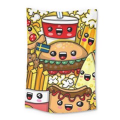 Cute Food Wallpaper Picture Small Tapestry by Nexatart