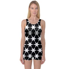 Star Egypt Pattern One Piece Boyleg Swimsuit by Nexatart