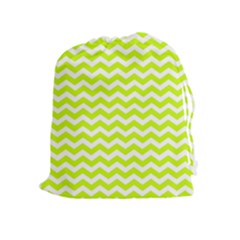 Chevron Background Patterns Drawstring Pouches (extra Large) by Nexatart