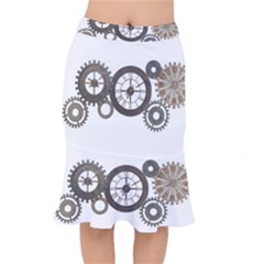 Hour Time Iron Mermaid Skirt