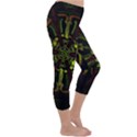 Inner Peace Star Space Rainbow Capri Winter Leggings  View3