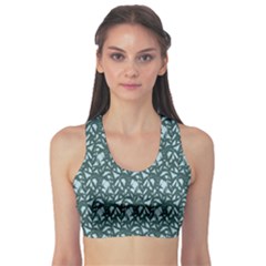 Interstellar Blog Tree Leaf Grey Sports Bra by Mariart