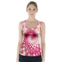 Hple Plaid Chevron Pink Red Racer Back Sports Top View1