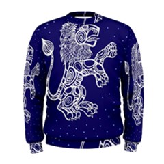 Leo Zodiac Star Men s Sweatshirt by Mariart