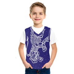 Leo Zodiac Star Kids  Sportswear by Mariart