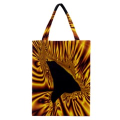 Hole Gold Black Space Classic Tote Bag by Mariart