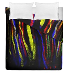 Multicolor Lineage Tracing Confetti Elegantly Illustrates Strength Combining Molecular Genetics Micr Duvet Cover Double Side (queen Size) by Mariart