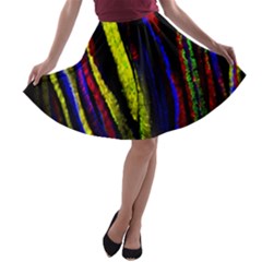 Multicolor Lineage Tracing Confetti Elegantly Illustrates Strength Combining Molecular Genetics Micr A-line Skater Skirt by Mariart