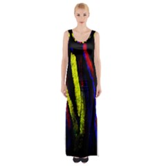 Multicolor Lineage Tracing Confetti Elegantly Illustrates Strength Combining Molecular Genetics Micr Maxi Thigh Split Dress by Mariart