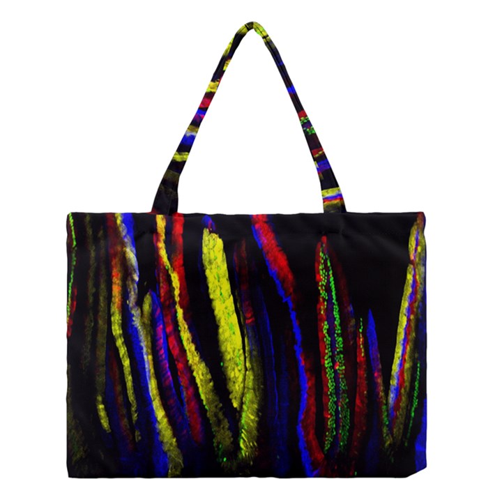 Multicolor Lineage Tracing Confetti Elegantly Illustrates Strength Combining Molecular Genetics Micr Medium Tote Bag