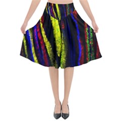 Multicolor Lineage Tracing Confetti Elegantly Illustrates Strength Combining Molecular Genetics Micr Flared Midi Skirt by Mariart