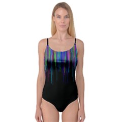 Rain Color Paint Rainbow Camisole Leotard  by Mariart