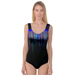 Rain Color Paint Rainbow Princess Tank Leotard  by Mariart