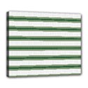 Plaid Line Green Line Horizontal Deluxe Canvas 24  x 20   View1