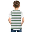 Plaid Line Green Line Horizontal Kids  SportsWear View2