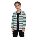 Plaid Line Green Line Horizontal Wind Breaker (Kids) View2