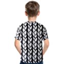 Ropes White Black Line Kids  Cotton Tee View2