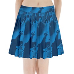 Sky Pleated Mini Skirt by ValentinaDesign