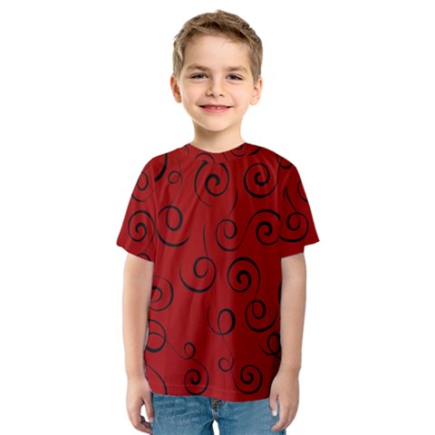 Pattern Kids  Sport Mesh Tee by ValentinaDesign