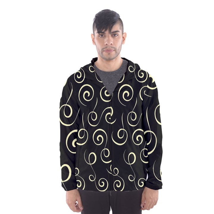 Pattern Hooded Wind Breaker (Men)