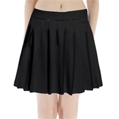 Pattern Pleated Mini Skirt