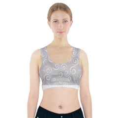 Pattern Sports Bra With Pocket