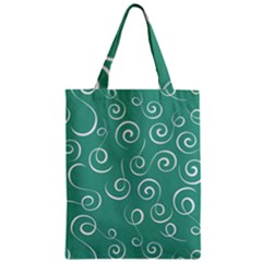 Pattern Zipper Classic Tote Bag